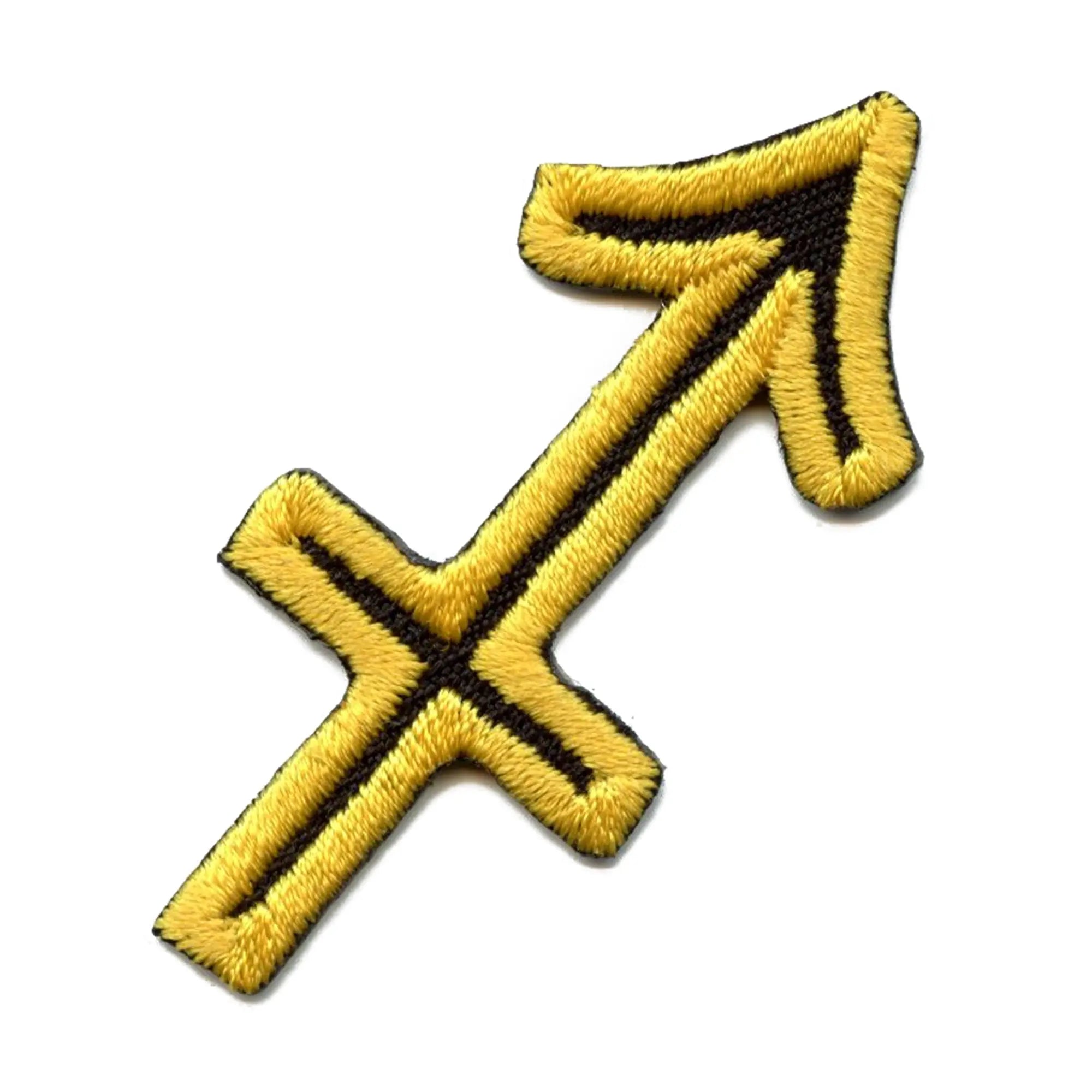 Sagittarius Astrological Zodiac Symbol Patch Horoscope Archer Sign Embroidered Iron On 