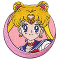 Sailor Moon Usagi Smiling Patch Magic Girl Scout Embroidered Iron On