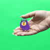 Line Friends Sally Patch Eggplant Costume Embroidered Iron On 