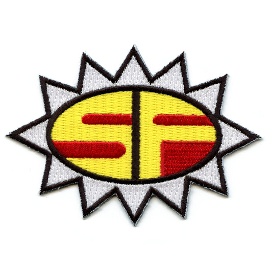 Samurai Flamenco Patch Spikey SF Badge Embroidered Iron 