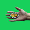 Samurai Flamenco Patch Spikey SF Badge Embroidered Iron 