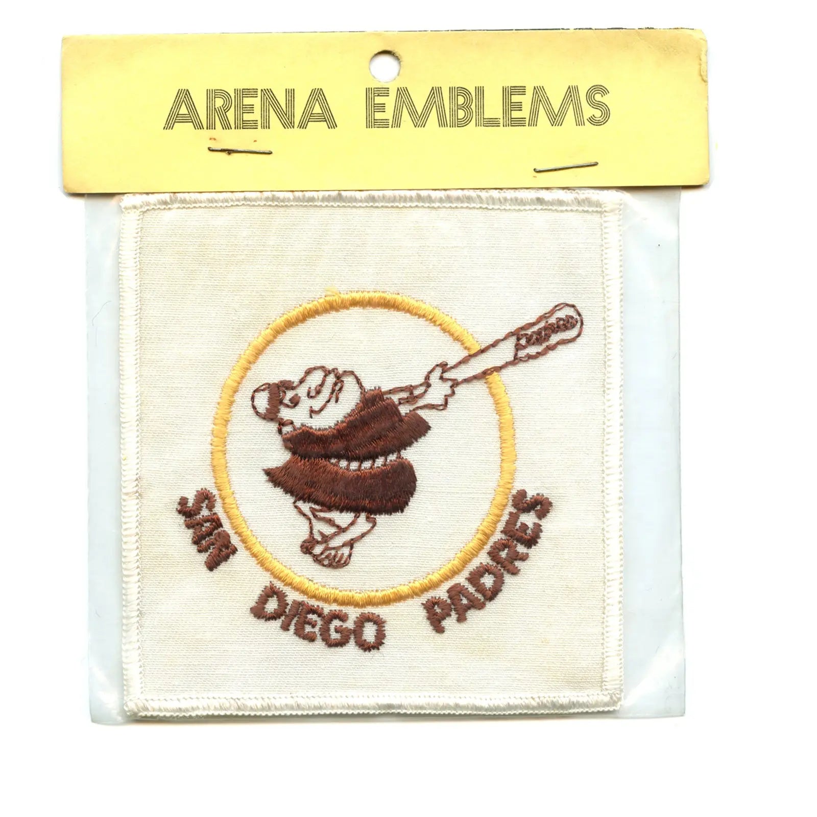 San Diego Padres White Team Big Logo In Back With Patch Baseball Jersey San Diego Padres White Team Big Logo In Back With Patch Baseball Jersey