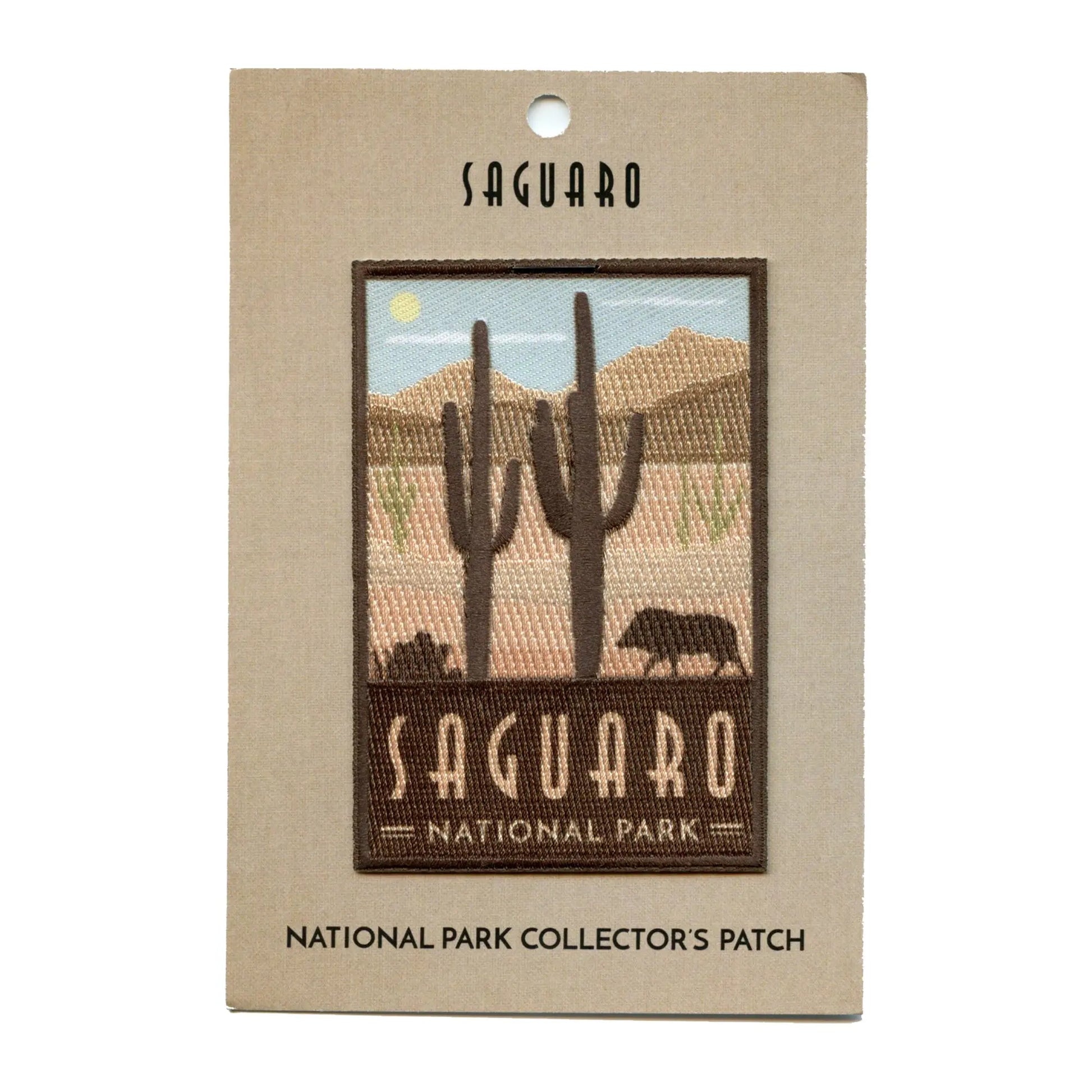 Saguaro National Park Patch Arizona Cacti Travel Embroidered Iron On