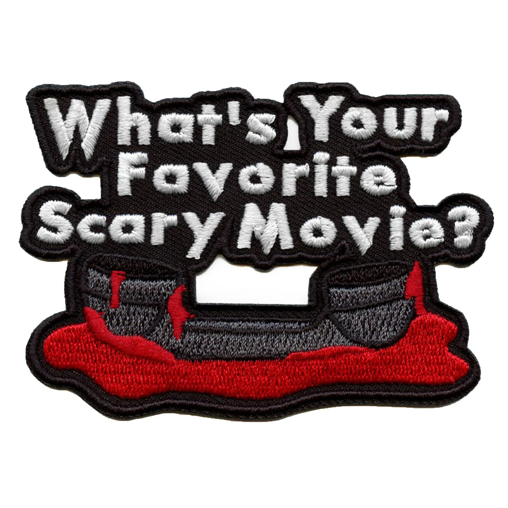 Scary Bloody Telephone Patch Classic Horror Film Embroidered Iron on