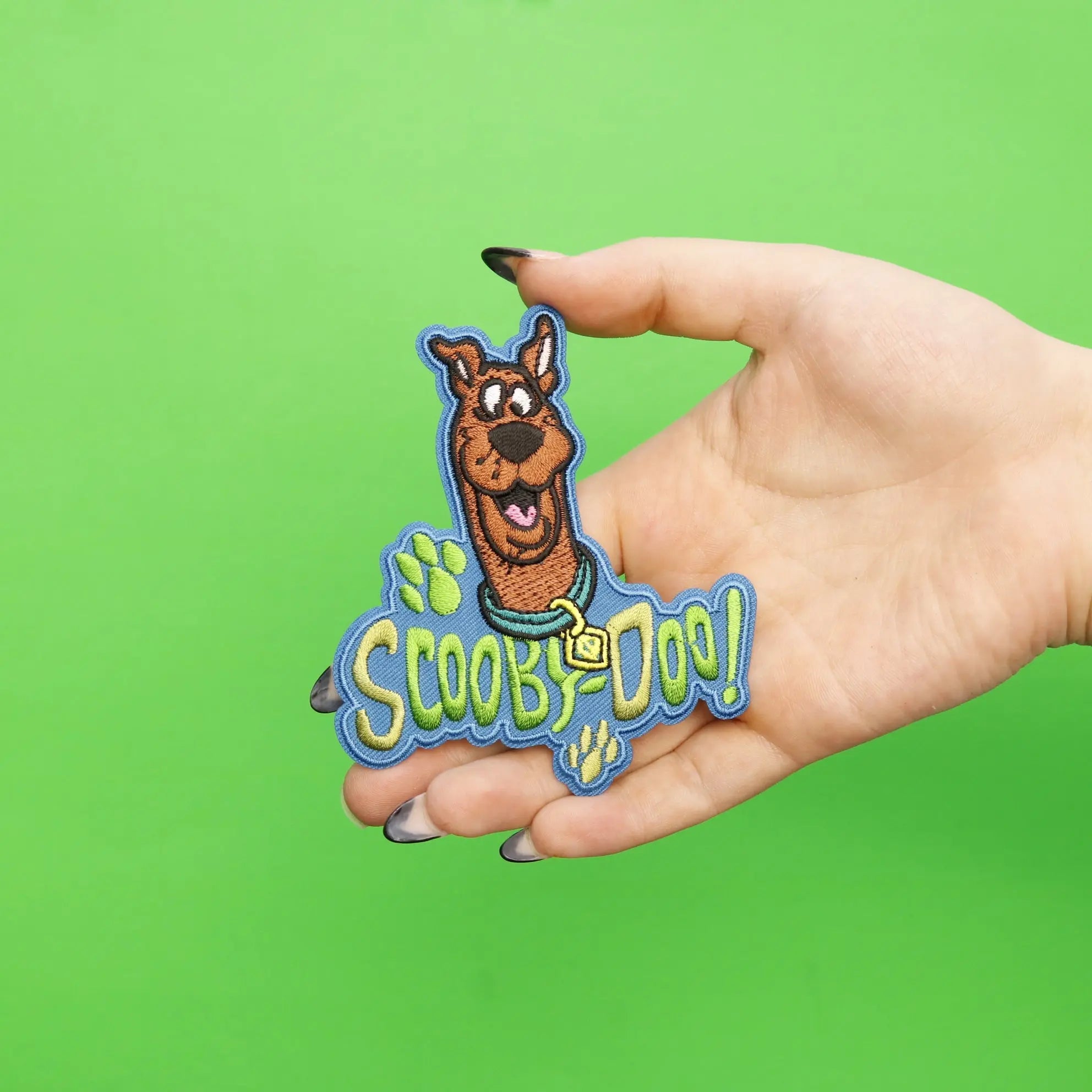 Officially Licensed Scooby-Doo! Embroidered Iron On Patch 