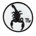 Scorpio Zodiac Sign Embroidered Iron On Patch
