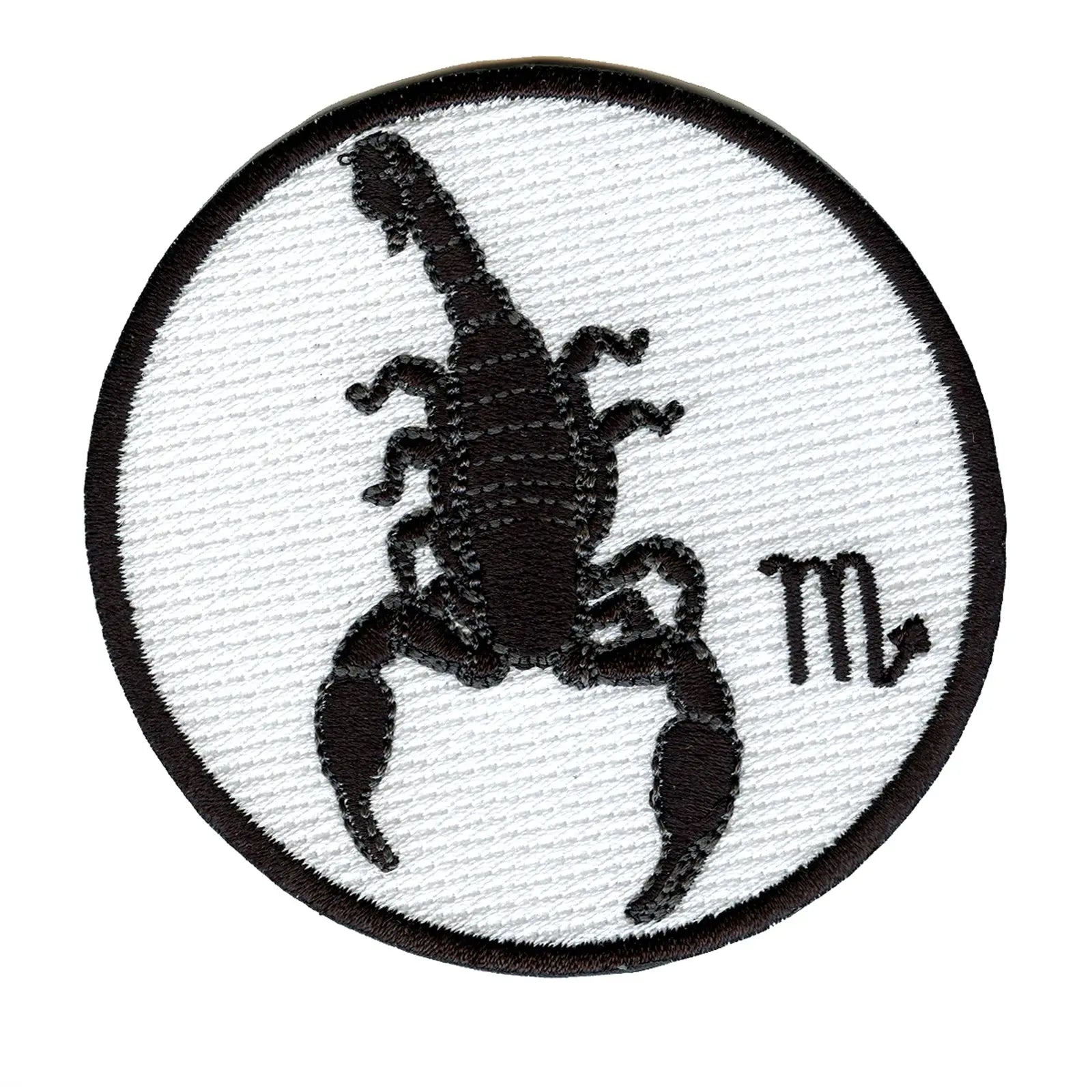 Scorpio Zodiac Sign Embroidered Iron On Patch