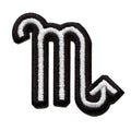 Scorpio Astrological Zodiac Symbol Patch Horoscope Scorpion Sign Embroidered Iron On
