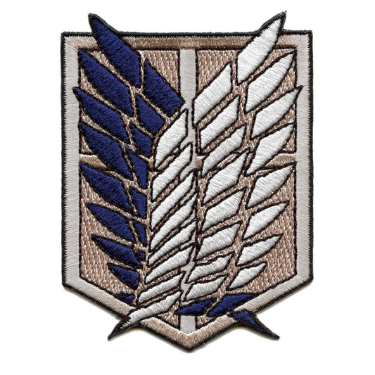 Attack On Titans Anime Freedom Wings Badge Iron On Patch 