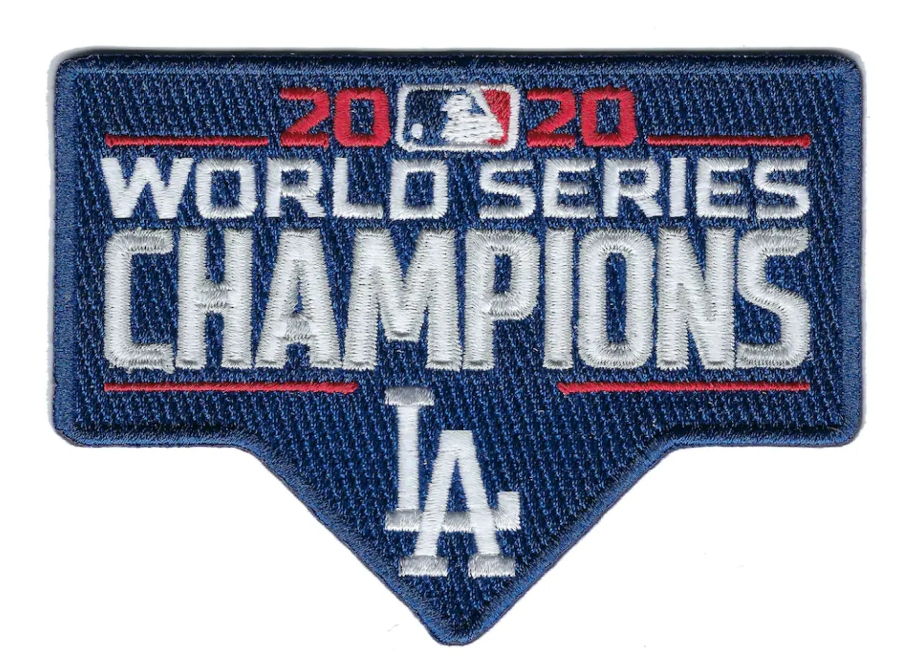 Men's Dodgers Royal Gold World Series 2020 Patch Jersey - All Stitched