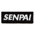 Senpai Hat Patch Box Logo Embroidered Iron On