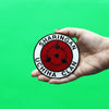 Official Naruto Patch Sharingan Uchiha Clan Embroidered Iron On 