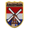 Amsterdam Netherlands Shield Embroidered Iron On Patch