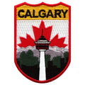 Calgary Canada Shield Emroidered Iron on Patch