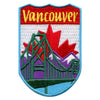 Vancouver Canada Shield Embroidered Iron On Patch 