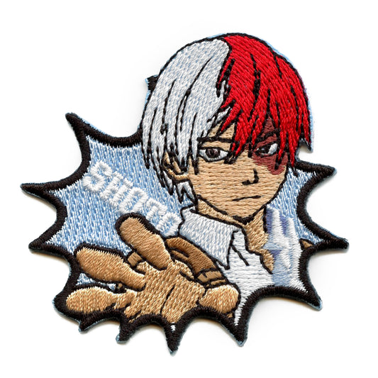 Official My Hero Academia Patch Shoto Embroidered Iron On 