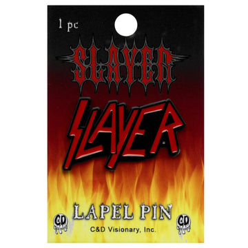 Slayer Iconic Logo Lapel Pin
