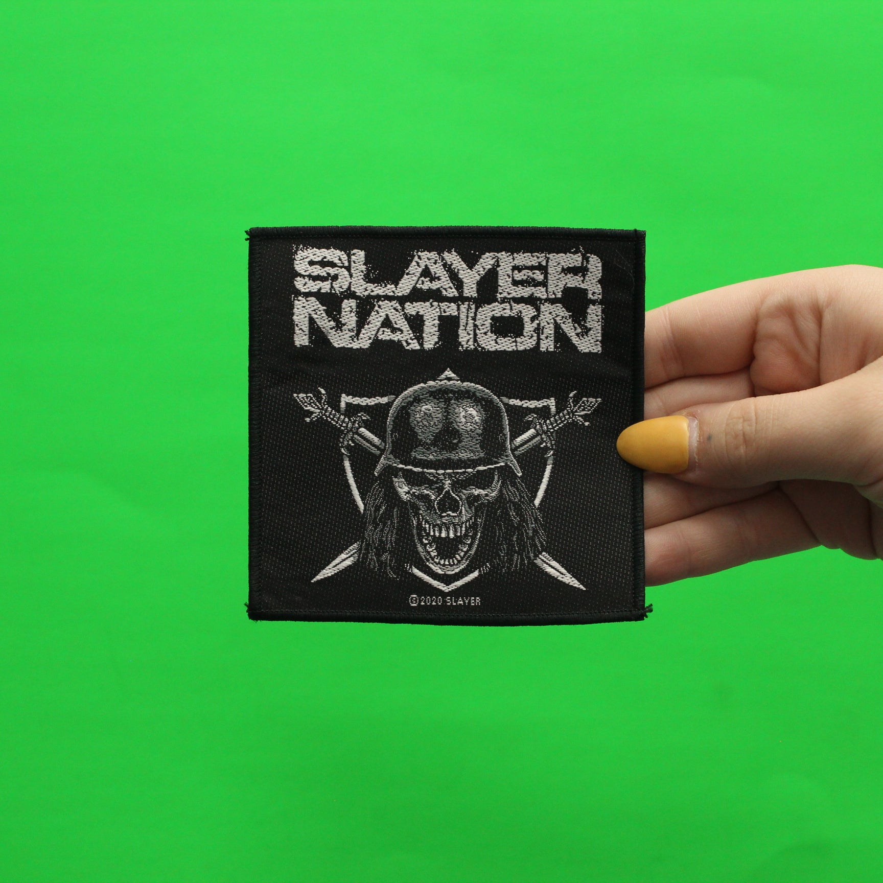 2020 Slayer Nation Woven Sew On Patch 