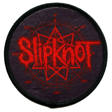 Slipknot Nonogram Small Round Patch Mask American Metal Sublimated Iron On