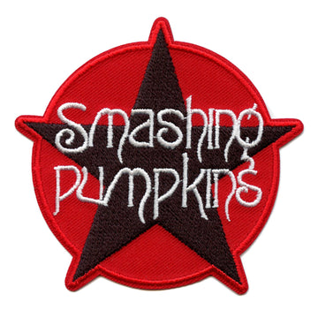 The Smashing Pumpkins Star Logo Patch Chicago Rock Band Embroidered Iron On