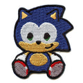 Sonic The Hedgehog Patch Chibi Doll Embroidered Iron On 