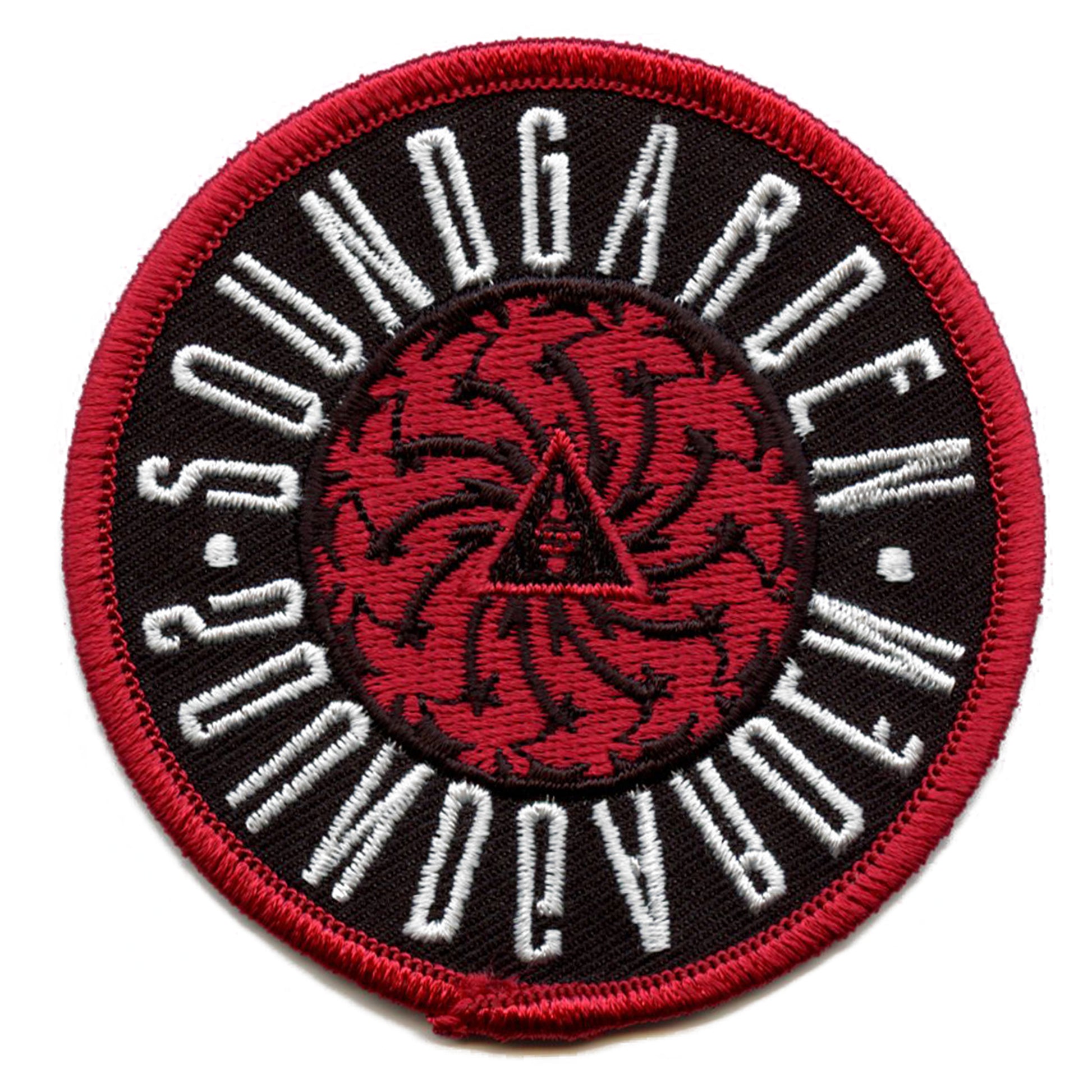 Soundgarden Bad Motofinger Patch Seattle Rock Band Embroidered Iron On