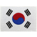 South Korea Embroidered Country Flag Patch