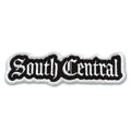 South Central Old English Patch Los Angeles California Embroidered Iron On