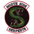 Riverdale South Side Serpents Embroidered Iron On Patch