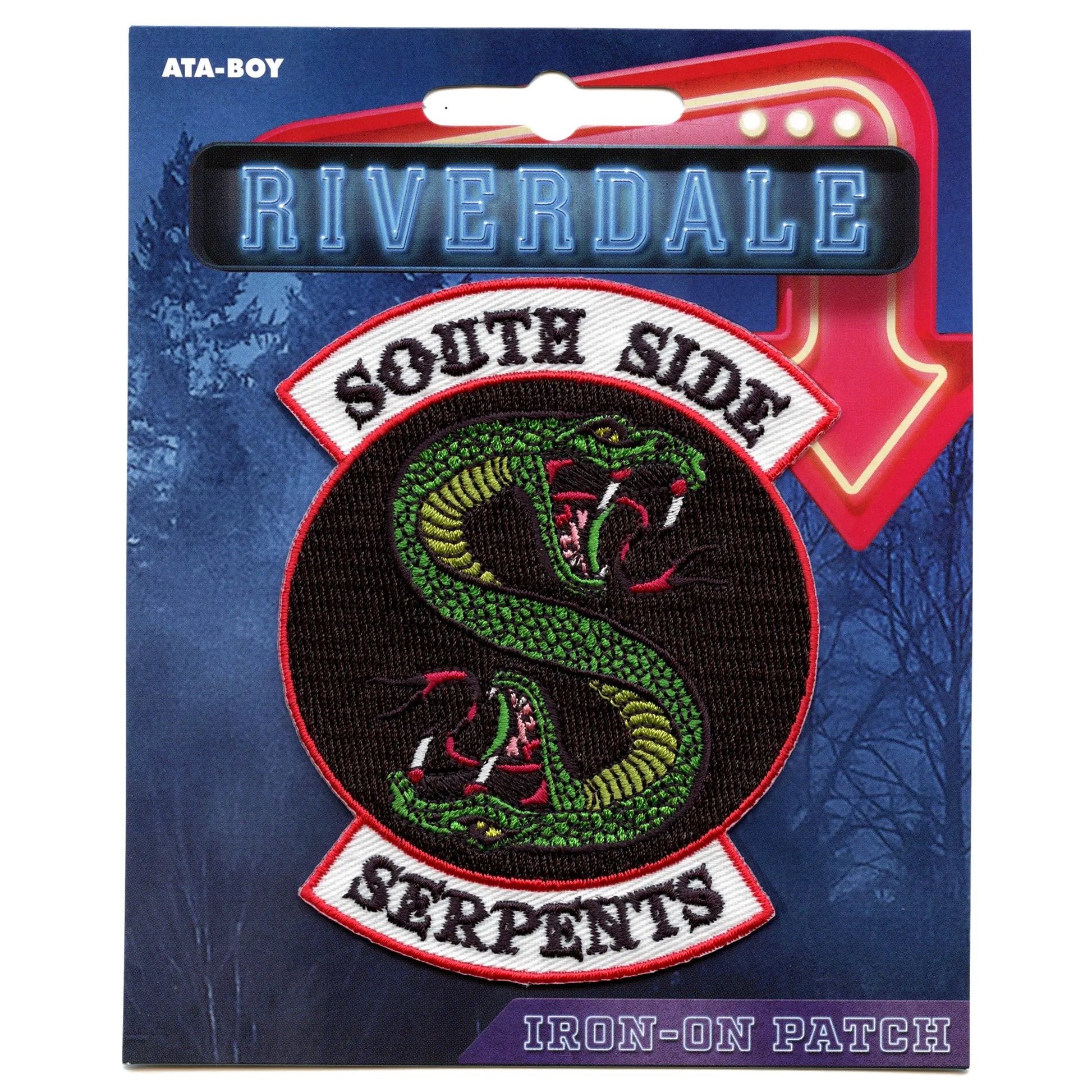 Riverdale South Side Serpents Embroidered Iron On Patch 