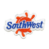 Southwest Houston Patch Orange Soda Logo Embroidered Iron On 