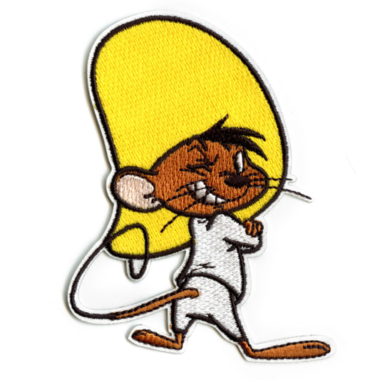 Official Speedy Gonzales Winking Mouse Embroidered Iron On Patch 