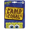 Spongebob Squarepants Camp Coral Patch Funny Kids Television Embroidered Iron On