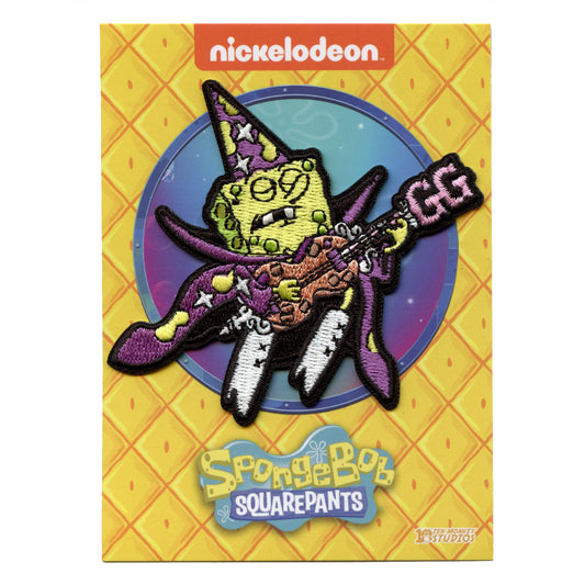 SpongeBob SquarePants Goofy Goober Wizard Patch Nickelodeon Cartoon Television Embroidered Iron On