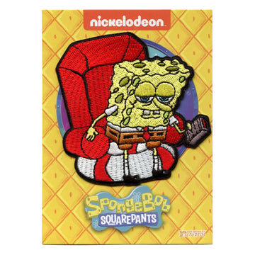 SpongeBob SquarePants Ight Imma Head Out Patch Nickelodeon Cartoon TV Embroidered Iron On