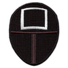 Square Manager Mask Patch Survival Game Embroidered Iron On 