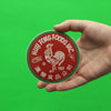Sriracha Hot Chili Sauce Round Rooster Logo Red Sticker 