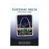 St. Louis Missouri Gateway Arch Patch National Park Night Embroidered Iron On