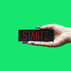 Stantz Name Tag Patch Costume Embroidered Iron On 