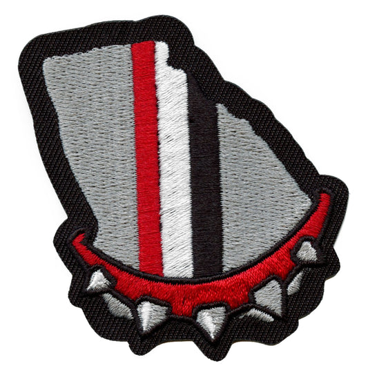 Georgia 'Go Dawgs' Patch Peach College Football State Embroidered Iron On –  Patch Collection