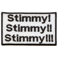 Stimmy Stimmy Stimmy Embroidered Iron On Patch