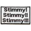 Stimmy Stimmy Stimmy Embroidered Iron On Patch 