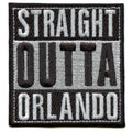 Straight Outta Orlando Embroidered Iron On Patch