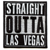 Straight Outta Las Vegas Embroidered Iron On Patch 