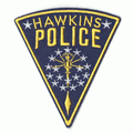 Stranger Things Hawkins Police Badge Logo Iron On Patch
