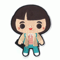 Stranger Things Mike Body Shot Logo Iron On Patch