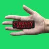 Chrissy Wake Up Patch Strange TV Horror Embroidered Iron On