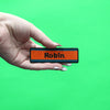 Video Store Robin Nametag Patch Costume Logo Embroidered Iron On