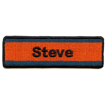Video Store Steve Nametag Patch Costume Logo Embroidered Iron On