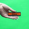 Video Store Steve Nametag Patch Costume Logo Embroidered Iron On